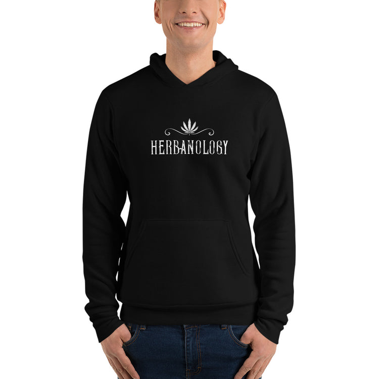 Unisex Hoodie in Black with Logo