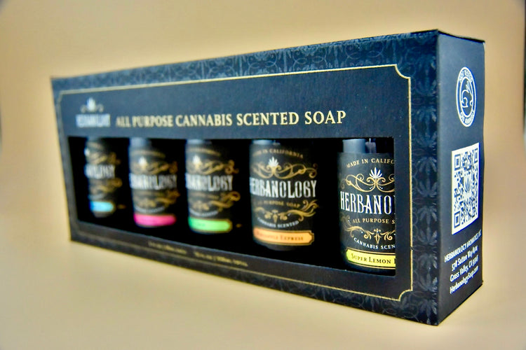 5 Pack Sample Pack Cannabis Scented Soap