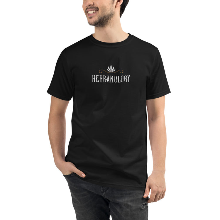 Unisex Organic T-Shirt in Black with Logo